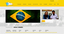 Desktop Screenshot of ministeriofeemacao.com
